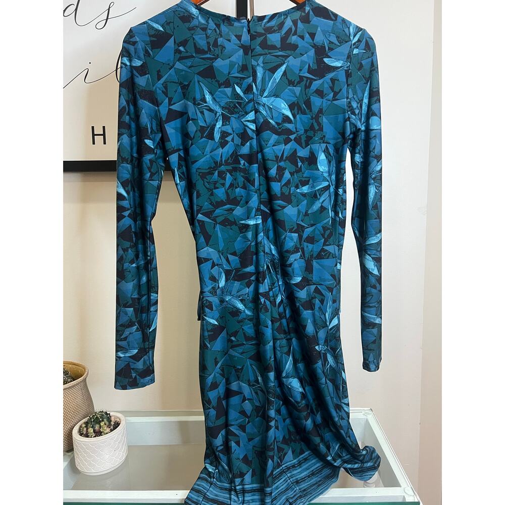 Beautiful Vintage Halston Wrap Dress - Picture 2 of 12